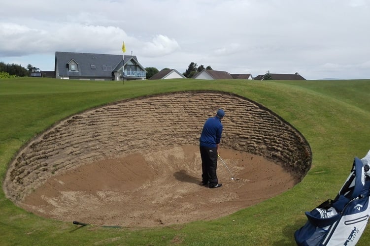 At Royal Troon Golf Club, UK