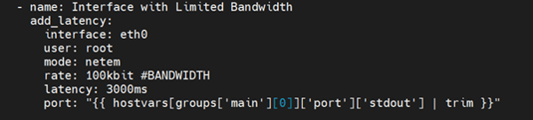 Chaos Engineering experiments Kubernetes – screenshot of using Python script 