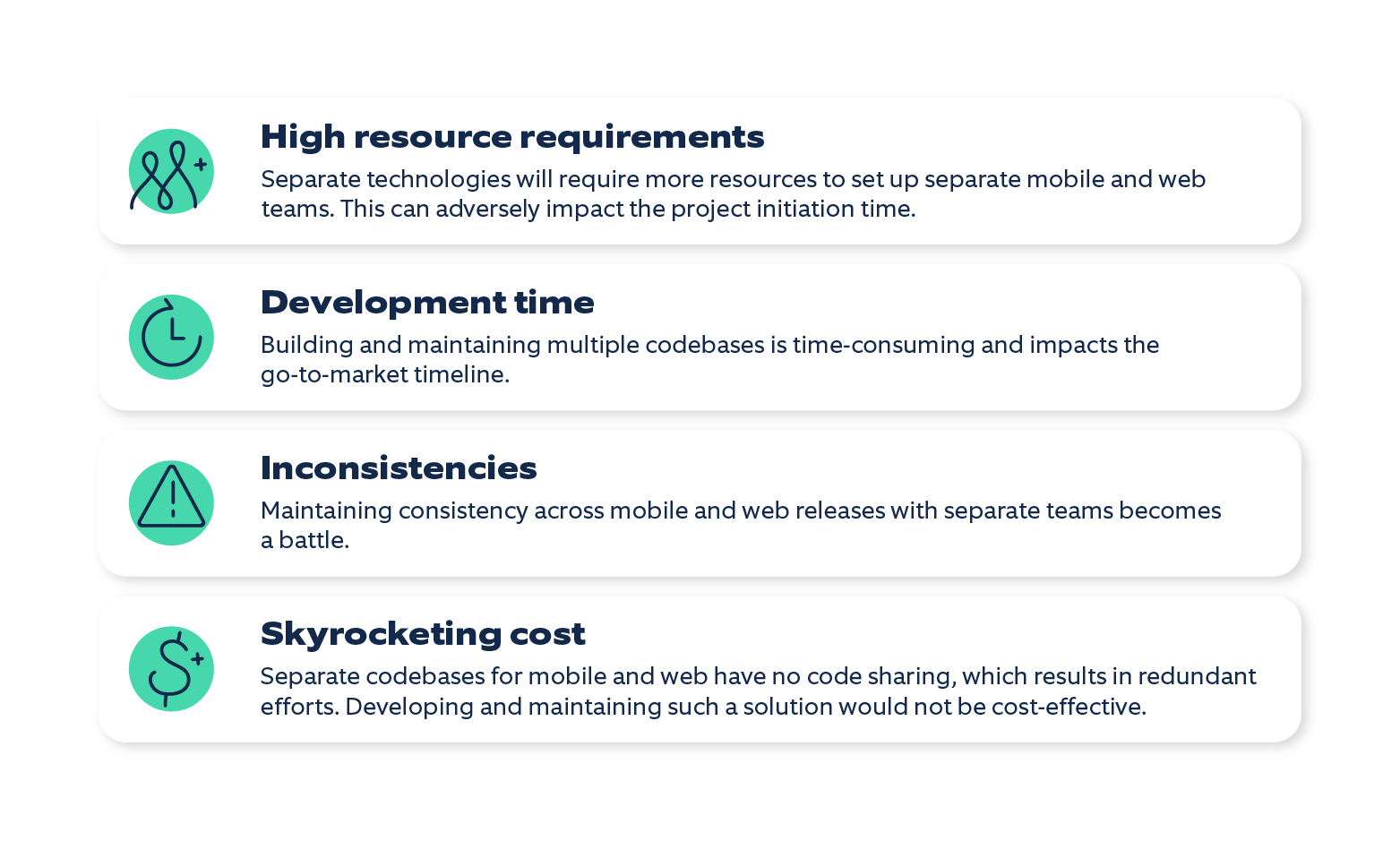 Various challenges of multiple codebase