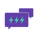 Flo 2025_Landing Page_Icon_Lightning Speed Talks