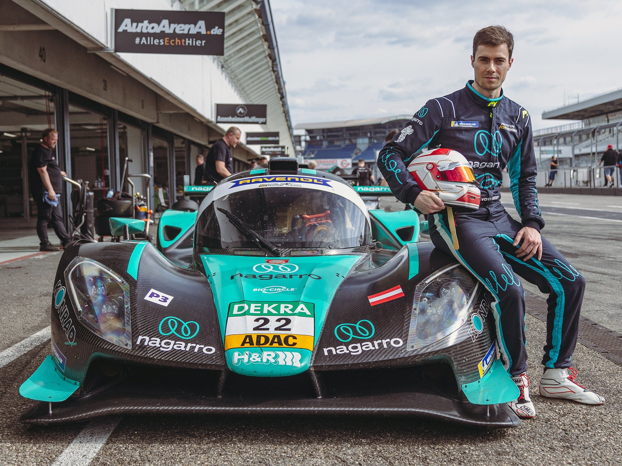 Nagarro is sponsoring race driver Sebastian von Gartzen in Germany’s e ...