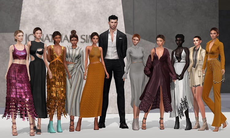 Metaverse fashion week 2022 held in the metaverse