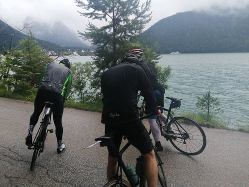 NagarriansAtPlay - Martin and friends exploring Achensee on bikes 