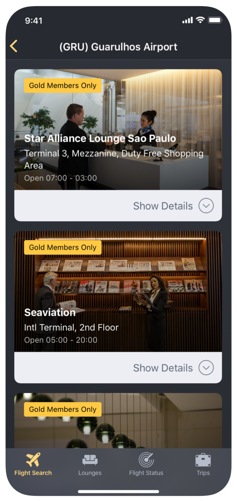 Nagarro developed app for lounge information with Star Alliance