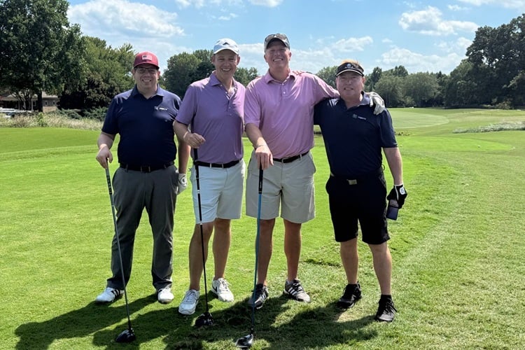Stefan as part of Team Nagarro in another ELS for Autism golf tournament in Charlotte with several experts from the SAP community