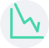 downward graph