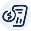paper and dollar symbol-1