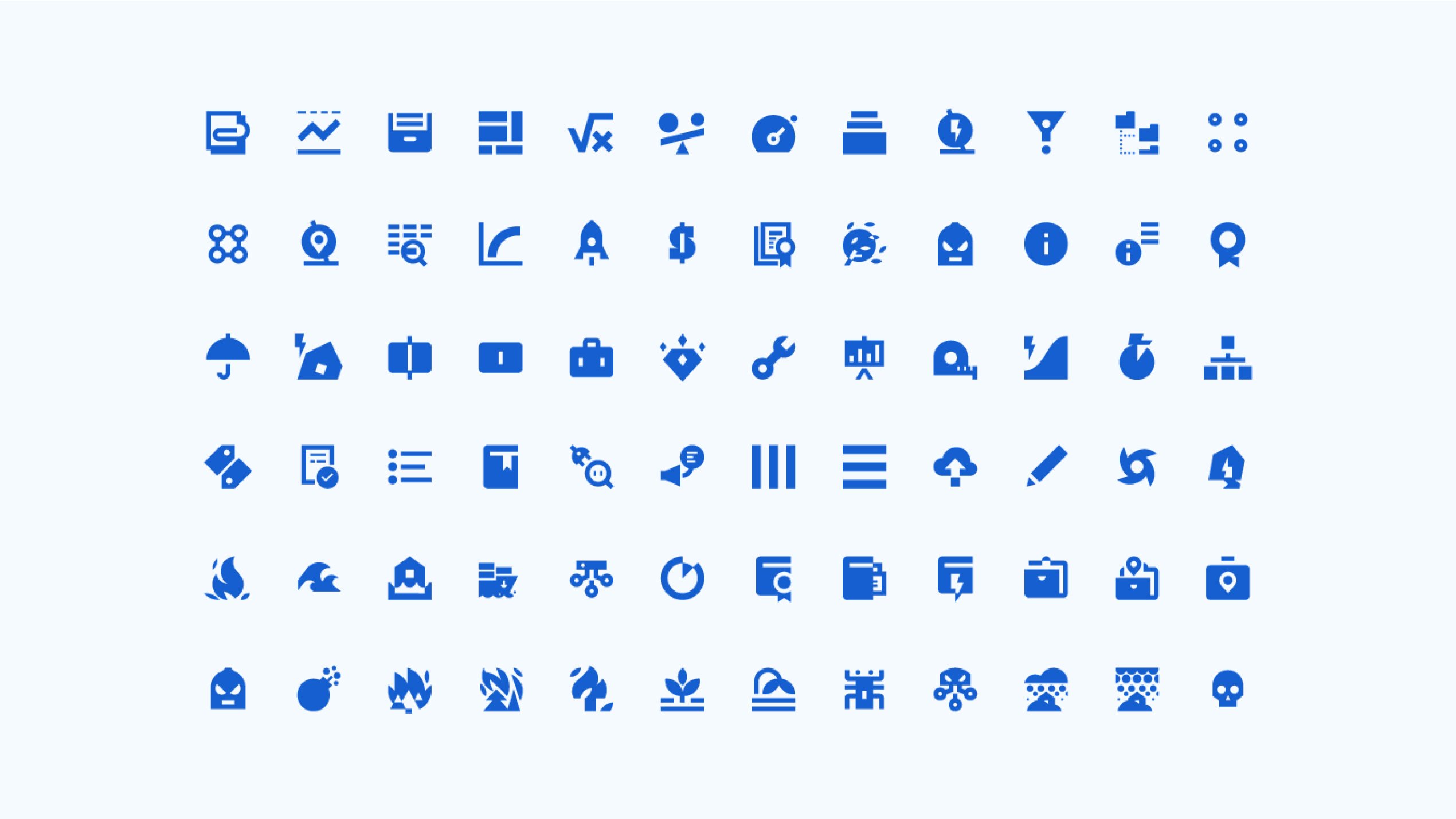 Iconography for RMS design systems