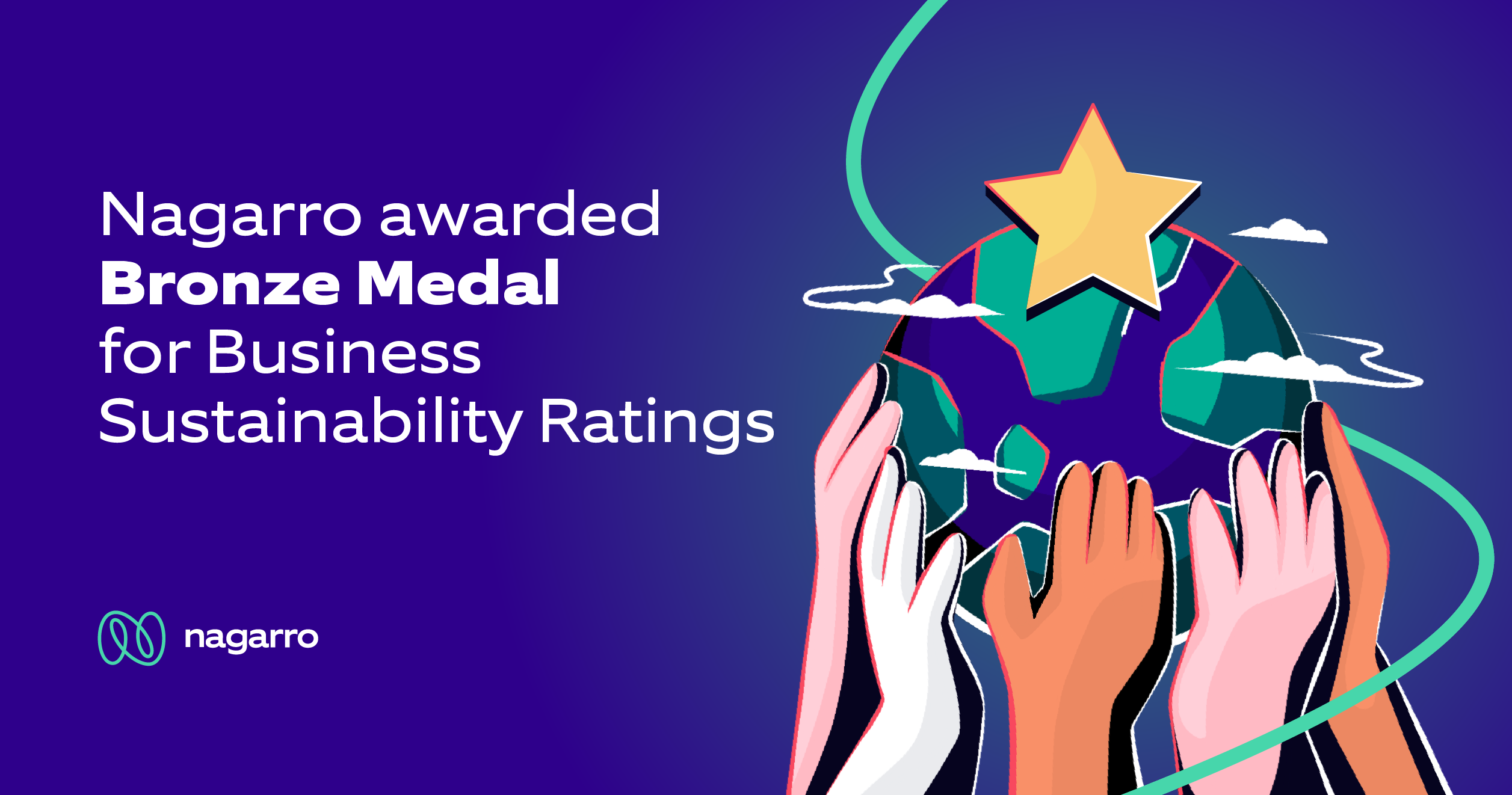 Nagarro Awarded Bronze Medal for Business Sustainability Ratings from