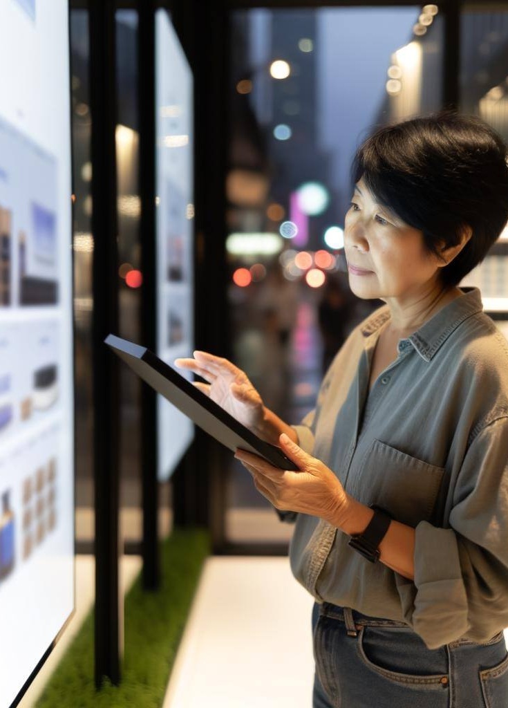 What the customer does now