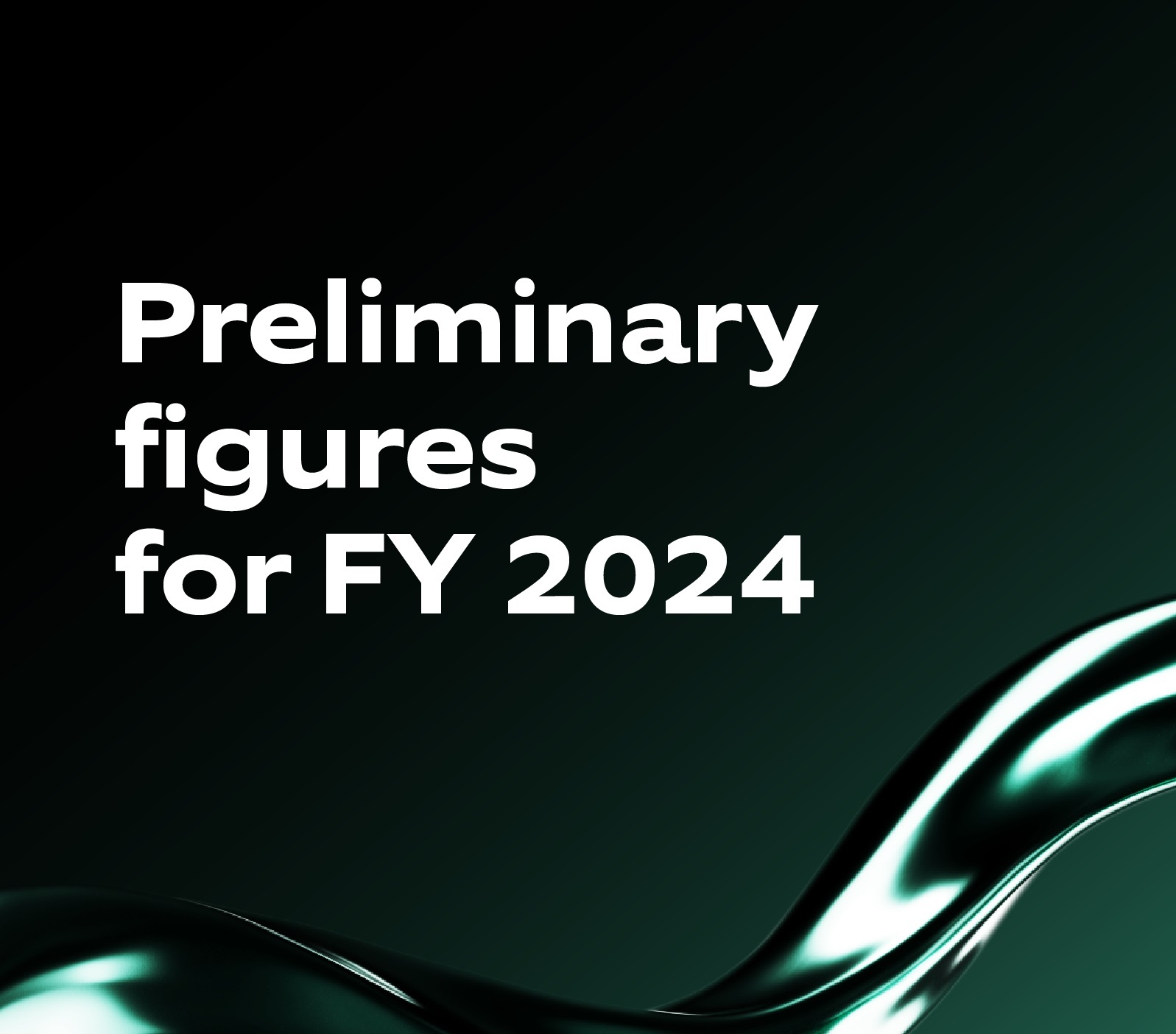 Annual Report 2024_Preliminary figures