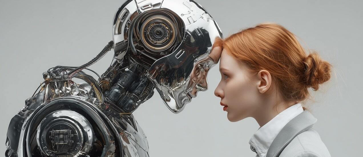 Concept of Human and Artificial Intelligence Connection