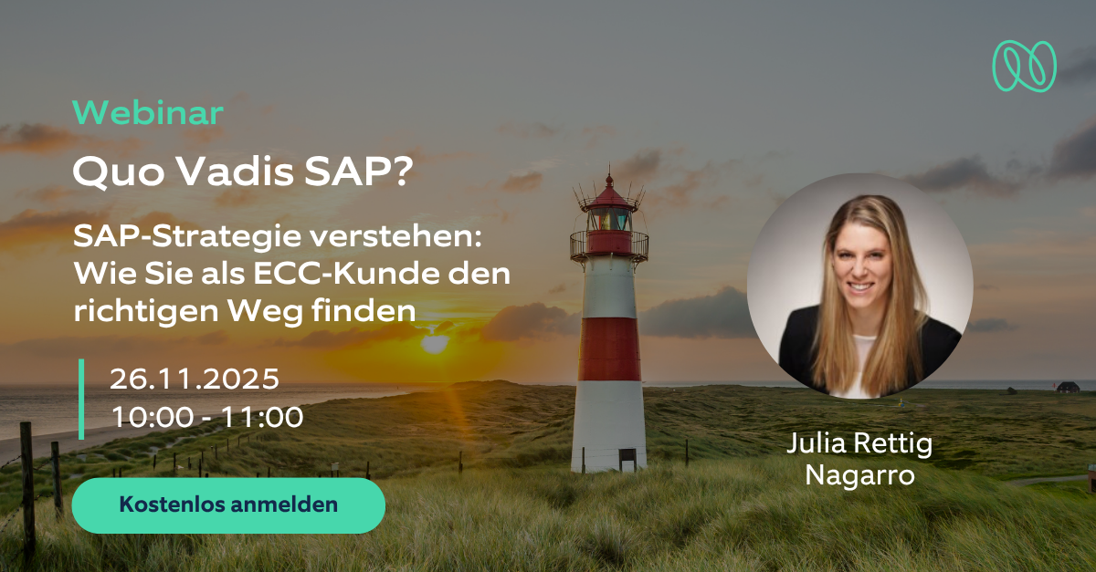 SAP-Strategie: Als SAP-Kunde den richtigen Weg finden | Webinar