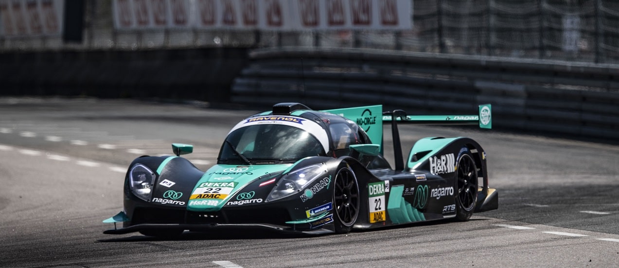 Nagarro is sponsoring race driver Sebastian von Gartzen in Germany’s e-fueled Prototype Class