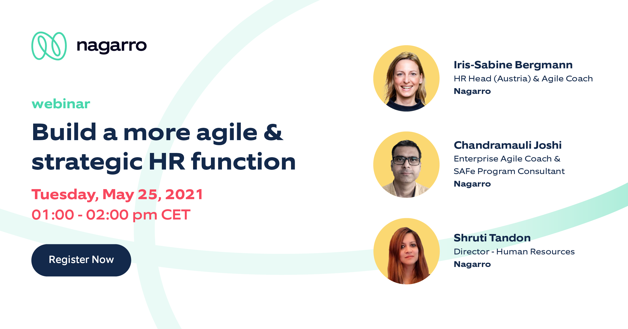 Build a More Agile and Strategic HR Function | Webinar | Nagarro