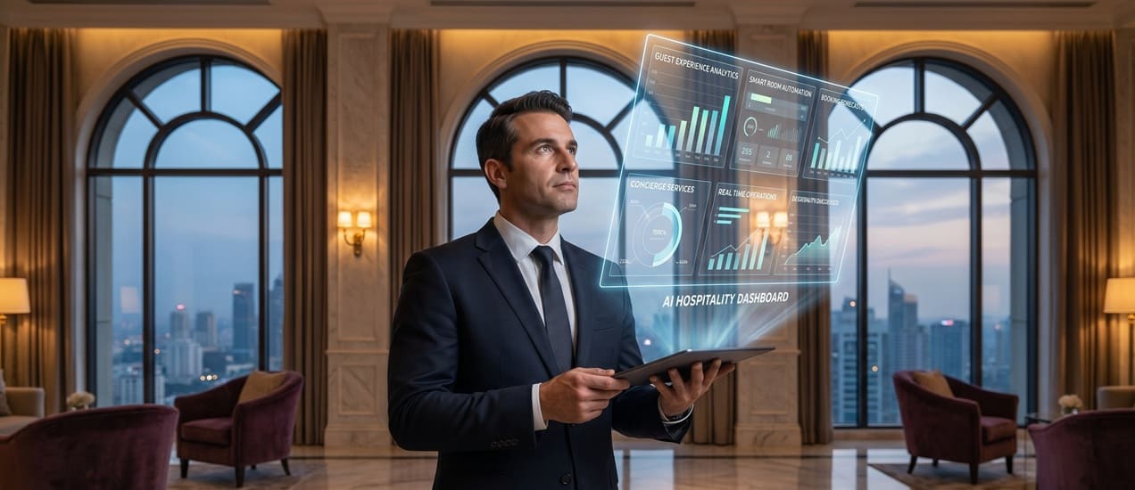Hotel Manager using an AI-powered hospitality dashboard-1