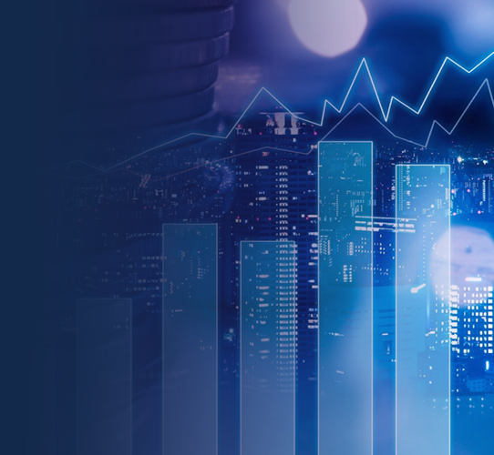 Image with coins and bar chart signifying growth by implementing SAP Signavio_Upcoming MENA Webinar-1