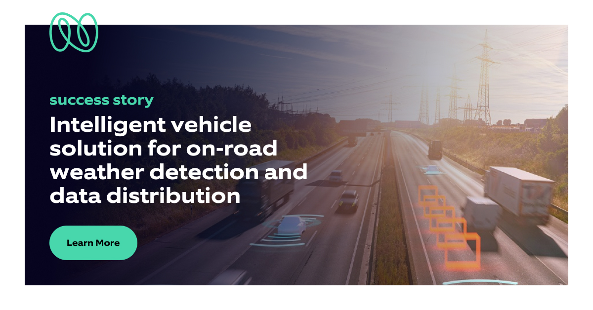 Intelligent vehicle solution for on-road weather detection and data ...