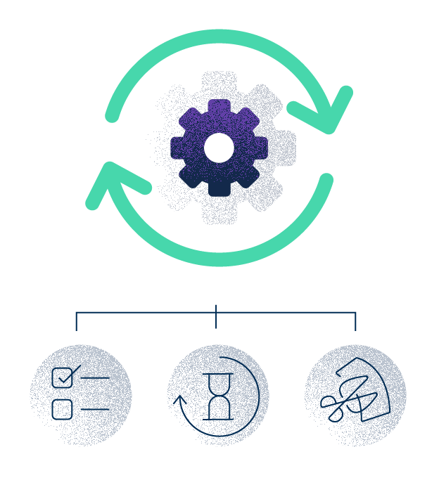 Illustration showing LLM-based demand planning