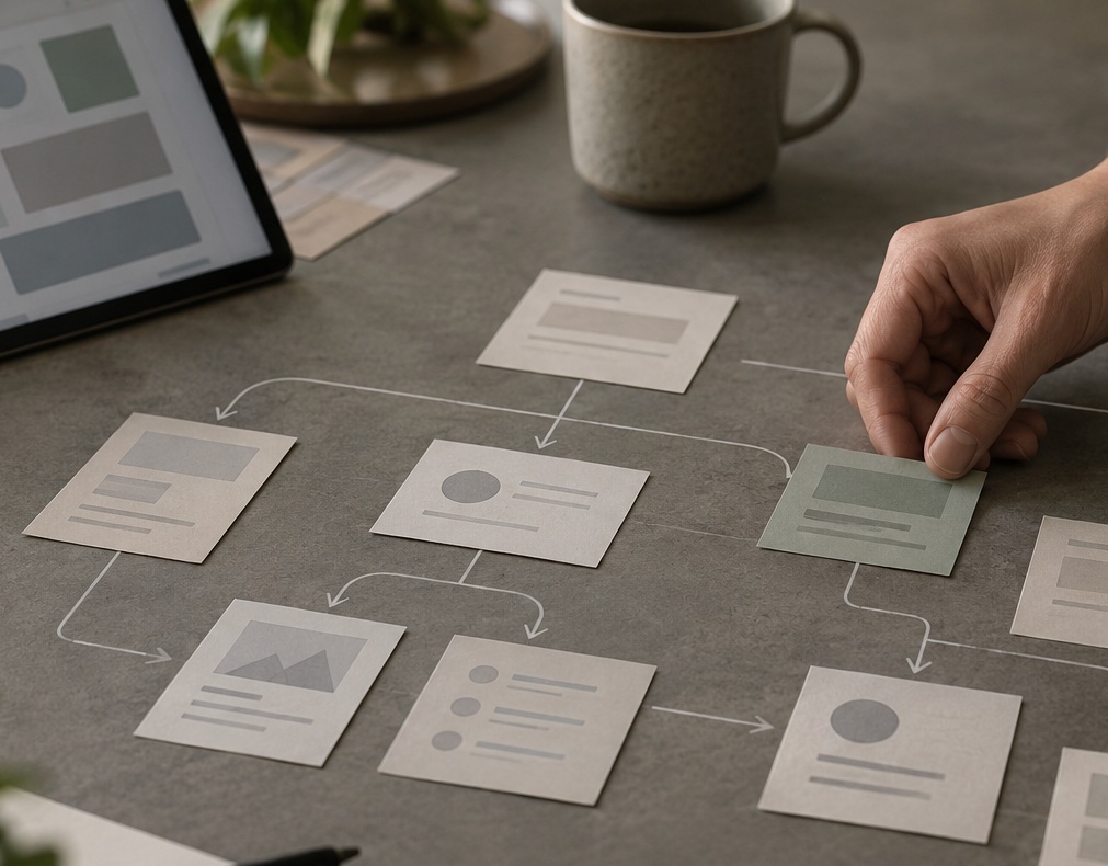 Mapping design decisions by hand-1