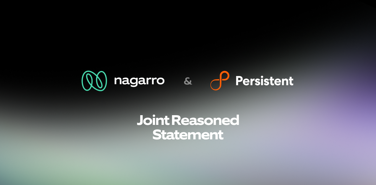 Nagarro & Persistent - Joint Reasoned Statement