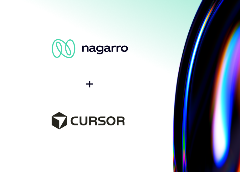 Nagarro + cursor mobile banner