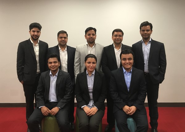 The Nagarro project team from India