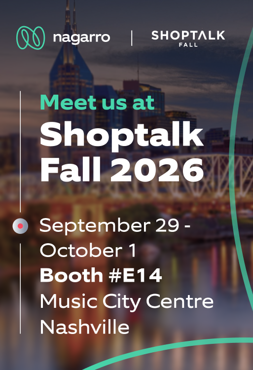 Meet us at Shoptalk Fall 2026, September 29 to October 1, Booth E14, Music City Centre, Nashville.