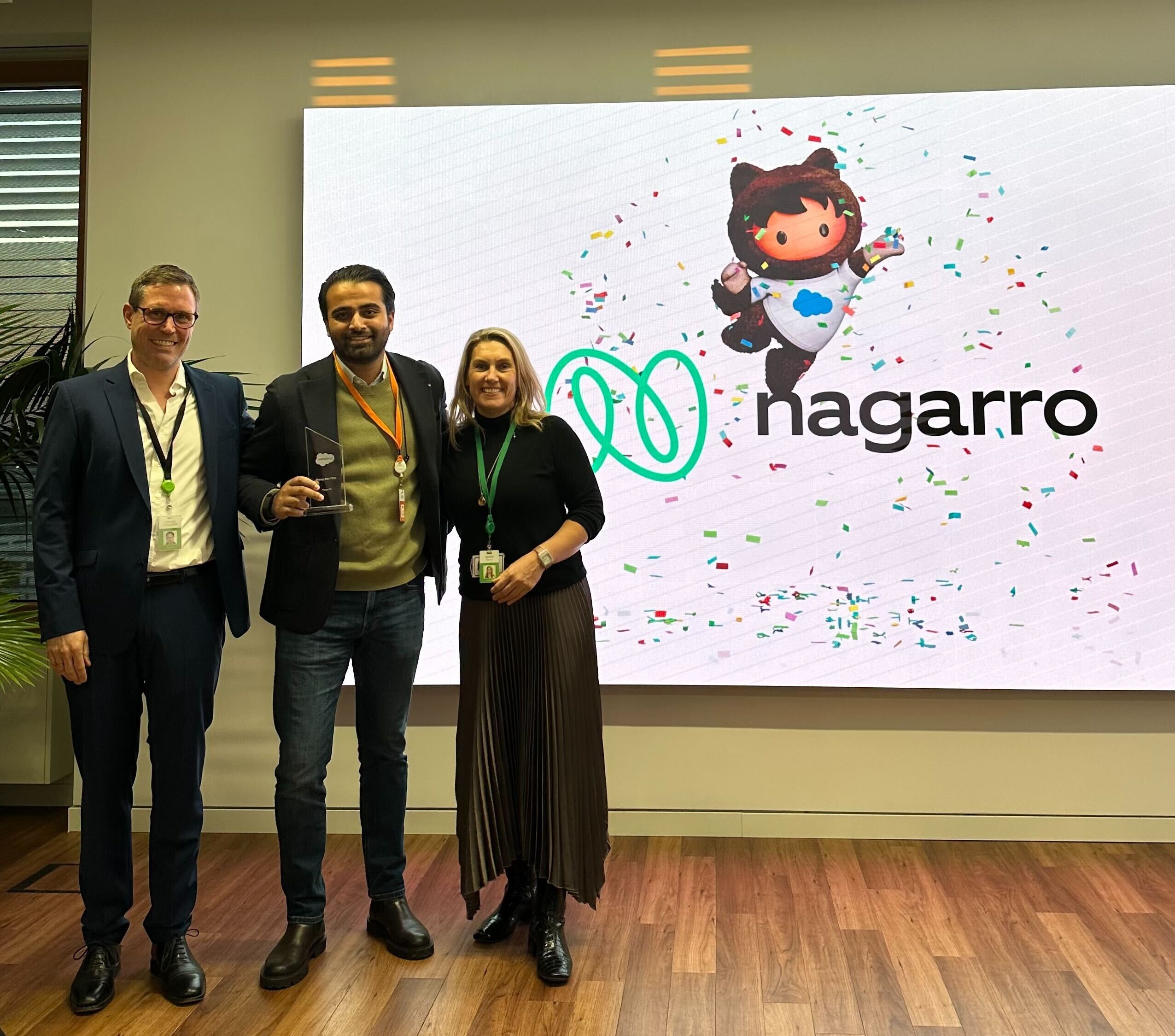 Salesforce rising star in Germany award handed to Nagarro