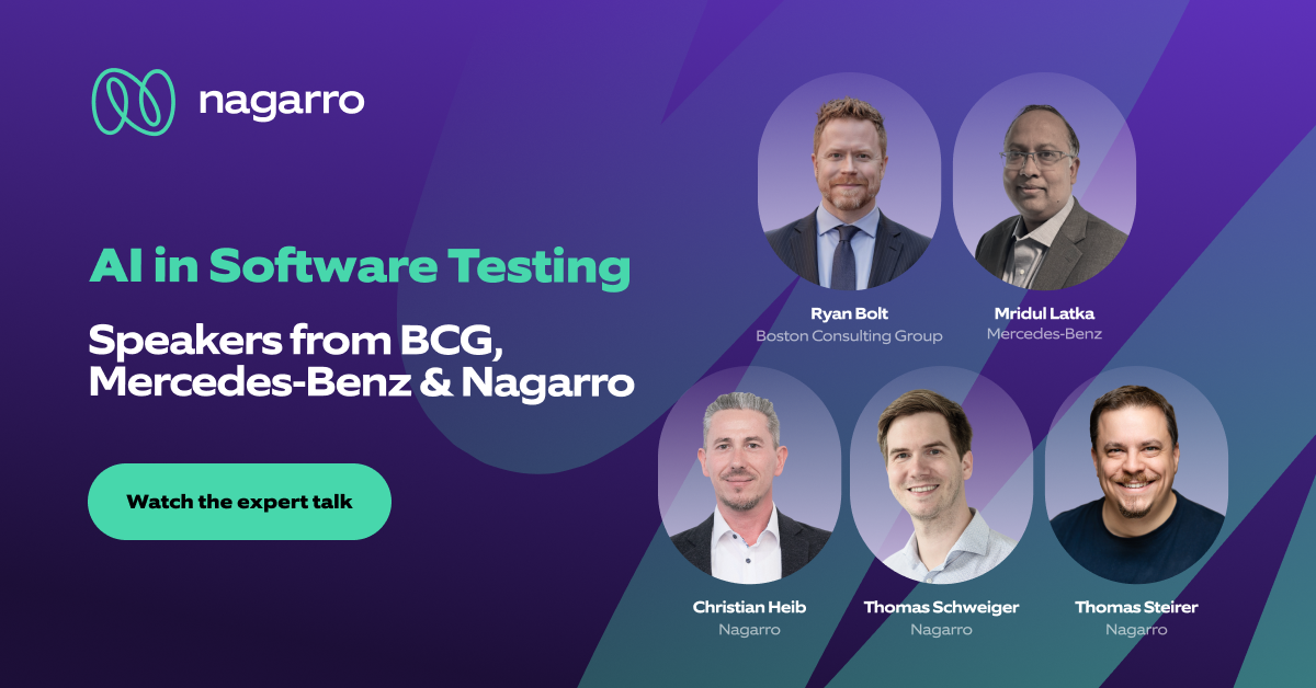 AI in Testing | Webinar Nagarro