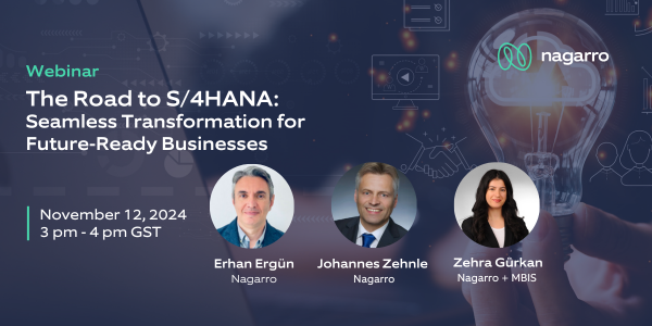 S/4HANA'ya giden yol: Geleceğe hazır işletmeler için sorunsuz dönüşüm
