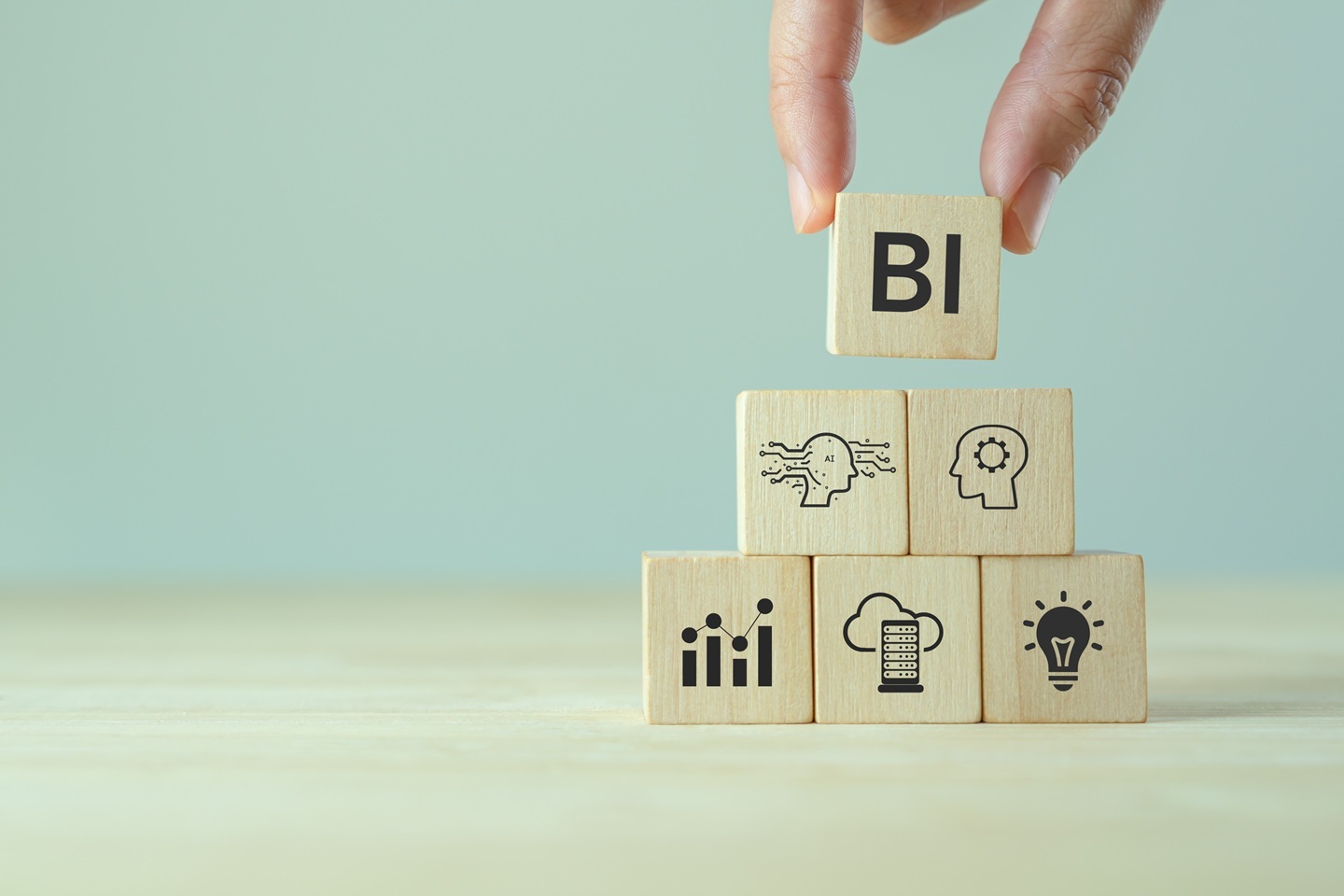 Business intelligence (BI) and its foundational elements.