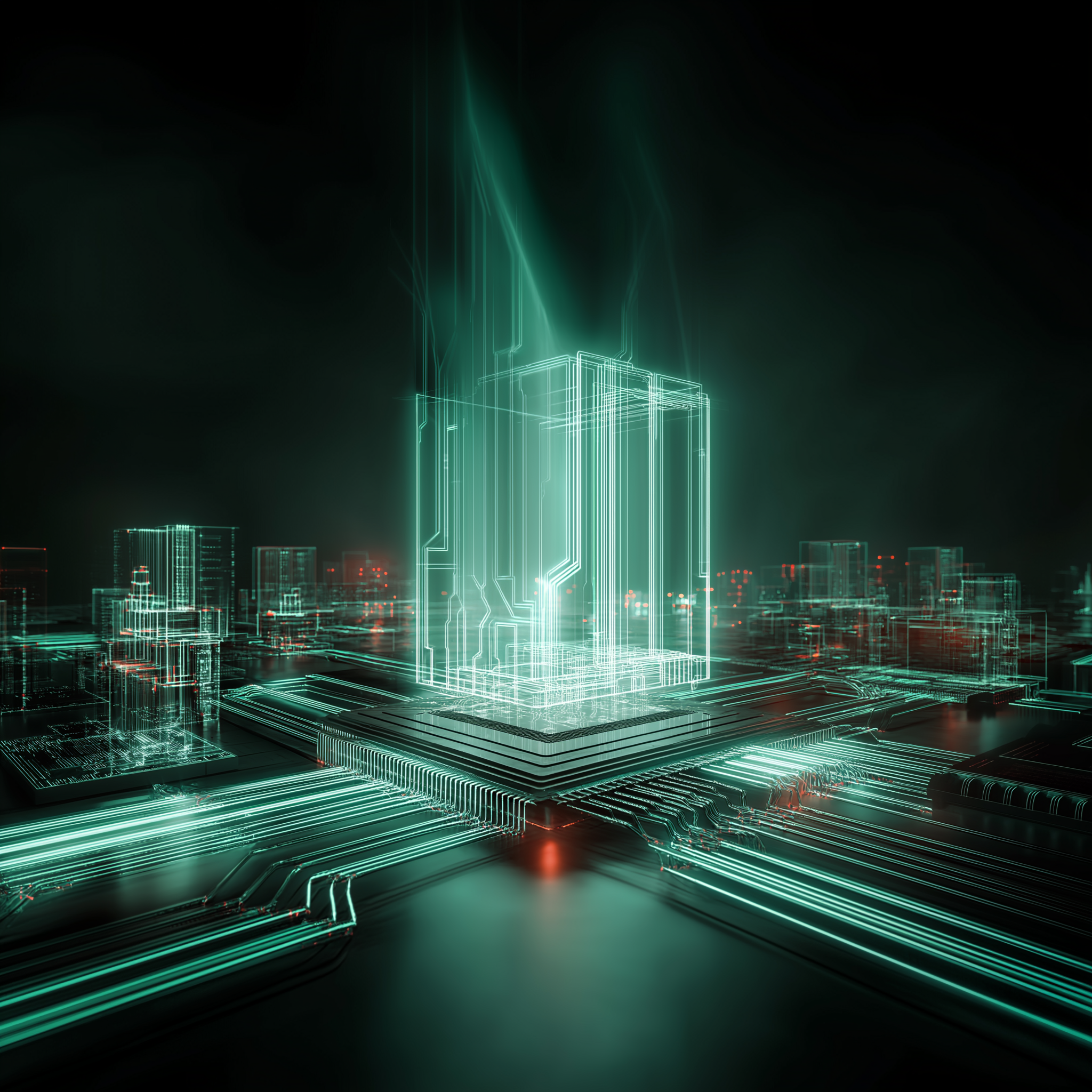 sriharsha9077_view_of_a_technical_architecture_on_a_glowing_ele_f04fcab0-2dc7-4632-929e-5680eee5bf32